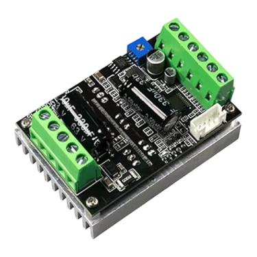Imagem de KiBcsLic Controlador de motor brushless trifásico BLDC, placa de controle de motor PWM, compacto, módulo de driver, DC 6-60V, 20A, 500W
