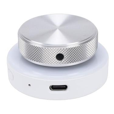 Imagem de Fabater Botão do Controlador, Giro de Página Giratório de 360 ​​graus e Botão de Controle de Volume Com Luz RGB, BT5.0 2.4G (receptor Não incluído) e Conexão USB C