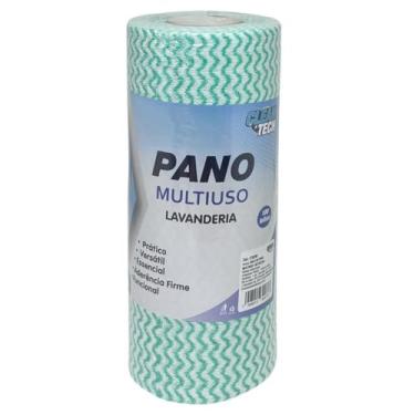 Imagem de Pano Multiuso Lavanderia, 100 Folhas, PP com Polpa de Madeira, 25x30cm, 290g, Absorvente e Resistente