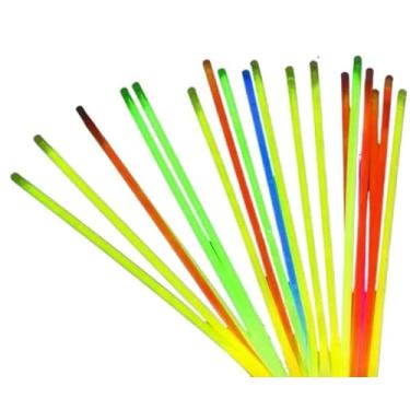 Imagem de Pulseira Neon Fluorescente Brilhante Balada Kit de decoração para festa para Festas (50 unidades)