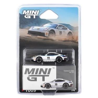 Imagem de 1:64 Diecast Model Car Compatible with Porsche 911 Dakar “Rally 1974” White Limited Edition Mini GT MGT01009