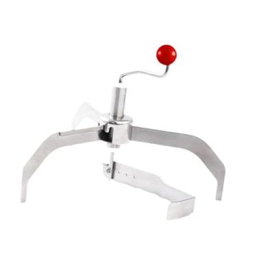 Imagem de IEUDNS Espátula para Crepes em aço Inoxidável, Ferramenta para Moldar Tortas E Crepes, Ideal para Padarias E Confeitarias Domésticas.