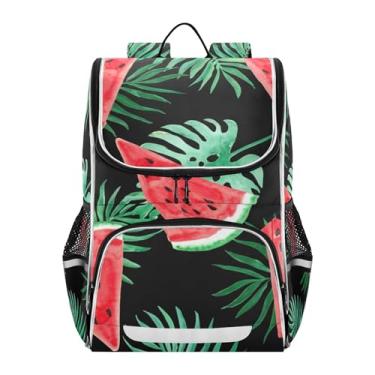Imagem de Joisal Red Watermelon Green Tropical Boys Backpacks Cartoon Daycare Elementary Back to School Bag Custom Student Large Girls Backpack for Kids Pink Bookbags