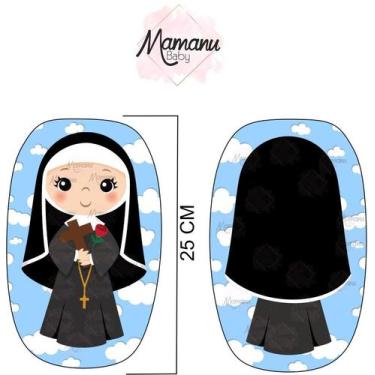Imagem de Almofada Naninha Religiosa Santa Rita - Mamanu