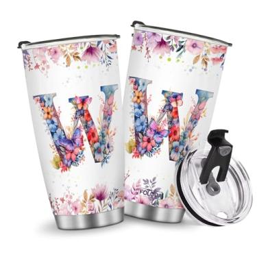 Imagem de Garrafa de água de viagem, presentes para Natal, aniversário, dia das crianças, copos isolados, caneca de café, copo estilo borboleta, meninas, mulheres, presente de aniversário de 590 ml, aço