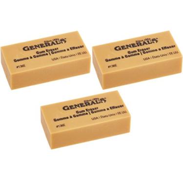 Imagem de Borracha de Goma Artista 136EBP da General Pencil - (Pais), 3 Pack