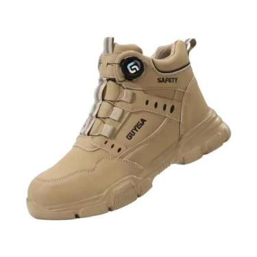 Imagem de Botas De Trabalho De Segurança Indestrutíveis Com Biqueira De Aço Para