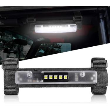 Imagem de Nirider UTV Luz interna universal para montagem em barra de rolos, luzes de LED utilitárias, luz de cúpula interior para UTV ATV Polaris RZR Can-Am caminhão carro off-road veículo