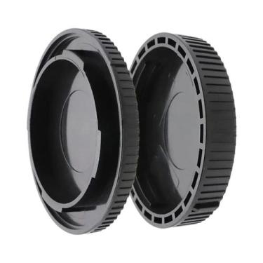 Imagem de Tampas De Lente Dianteira E Traseira Para Câmeras Nikon, Canon, Sony, 