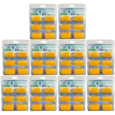 Imagem de Kit 10 Clarificante finalizador Keepclor pastilha gel 180g