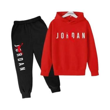 Imagem de Conjunto De Moletom Infantil Com Calças E Estampa De Letras 2 Peças Pr