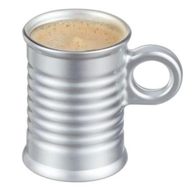 Imagem de Xícara de Vidro Luminarc Moi Prata 90ml