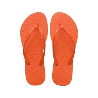 Imagem de Chinelo Havaianas Feminino Tiras Finas Metalizada Slim-Feminino