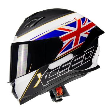 Imagem de Capacete para Kart e Moto Xceed F607 Países Reino Unido-Unissex