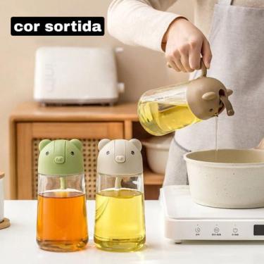 Imagem de Galheteiro Jarra Vidro 630 ML Azeite Óleo Vinagre COR SORTIDA - WeDrop