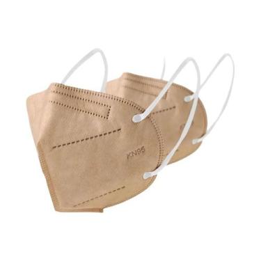 Imagem de Máscara FFP2 Preta 10-200pcs 5 Camadas Kn95 Aprovada Pelo CE Respirado