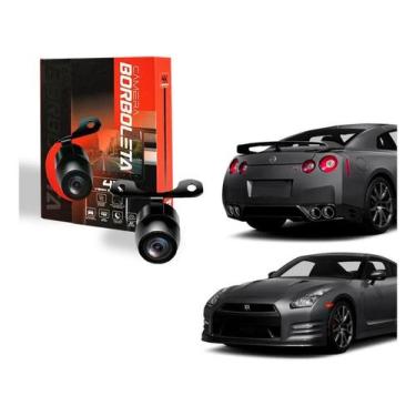 Imagem de Câmera Ré Ou Frontal Automotiva Borboleta 4k Visão 180º Jr8 - Congratu