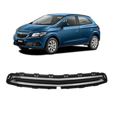 Imagem de Grade Dianteira Gm Onix Prisma 2013 2014 2015 2016 C/ Friso - Fipparts