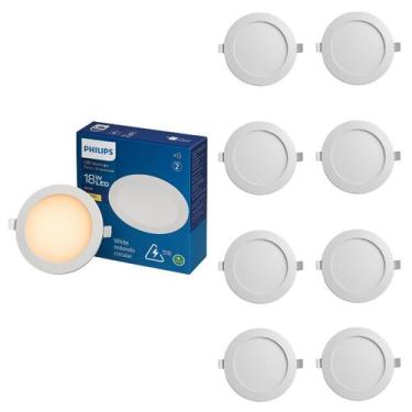 Imagem de 9 Luminária Plafon Led 18w Embutir 3000k Quente Bivolt Red - PHILIPS