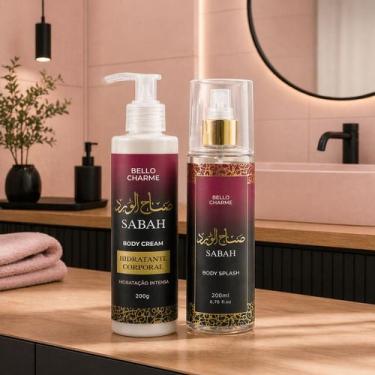 Imagem de Body Splash + Hidratante Corporal Sabah 200g Bello Charme