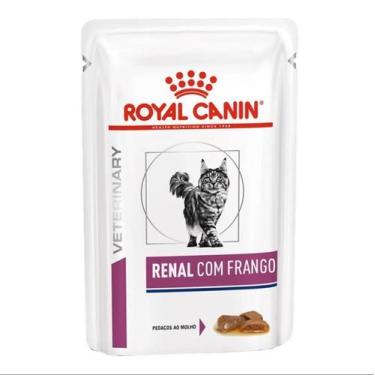Imagem de Sachê Royal Canin Feline Veterinary Diet Renal Frango - 85G