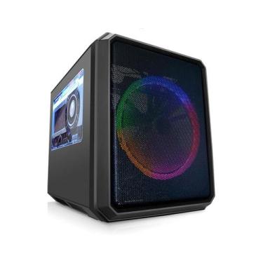 Imagem de Gabinete Gamer K-Mex Microcraft III CG-03RC Sem Fonte Preto