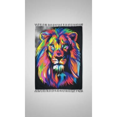 Imagem de Canga De Praia Estampada Colorido 1,70x1,15m - Congratulations Store