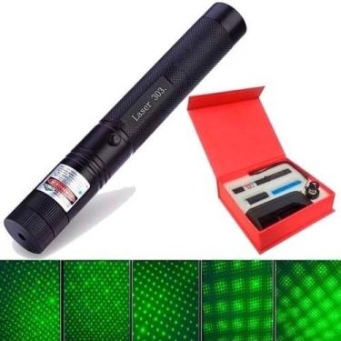 Imagem de Caneta Laser Pointer Verde Ultra Forte Alcance 50km - Ax