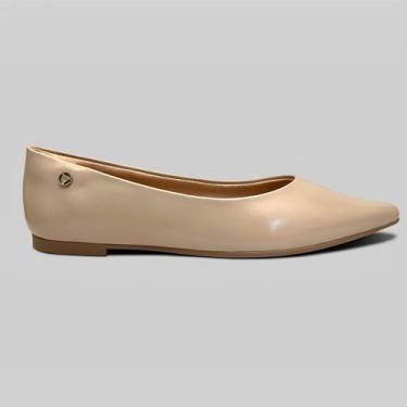 Imagem de Sapatilha Feminina VIA UNO Bico Fino Elegante Confortável Casual Moder