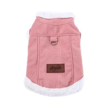 Imagem de Jaqueta De Fleece Quente Para Cães E Gatos Pequenos E Médios, Roupas D
