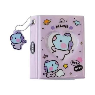 Imagem de Livro De Armazenamento De Cartões De Personagens BT21 De 3 Polegadas, 
