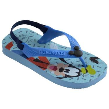 Imagem de Chinelo baby masc havaianas disney classic ref:7010250/2, Azul claro, 