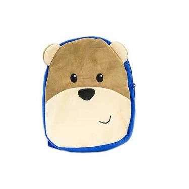 Imagem de Mochila de Pelúcia Turminha Animal Urso Siberio, Unik Toys