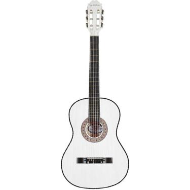 Imagem de Violão Acústico Nylon Waldman CL-1 WH Branco Iniciante