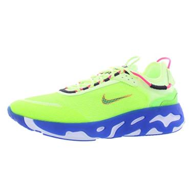 Imagem de Nike Unisex React Live PRM Sneaker, Adult, Barely Volt/Hyper Royal, 10.5 M US