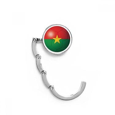 Imagem de Gancho de mesa de futebol americano da Burkina Faso com fecho decorativo dobrável