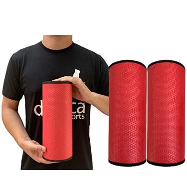 Imagem de Kit 2 Rolos Massagem Liberação Miofascial 30x12cm DF1072 Vermelho Dafoca Sports