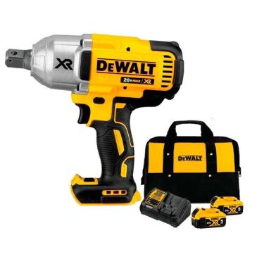 Imagem de Kit Chave Impacto 3/4 20V Dewalt Dcf897B-B3 + 2 Baterias 5Ah