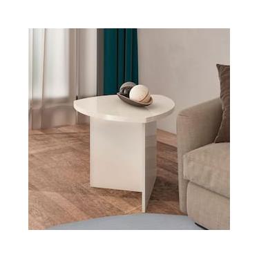 Imagem de Mesa de Centro Artely Delta com Tampo de 60x58 cm - Off White