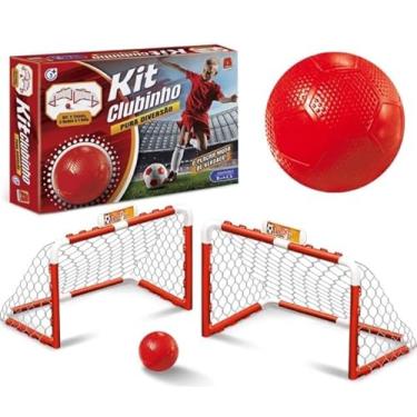 Imagem de Kit Clubinho Vermelho E Branco - 2 Traves, Algazarra