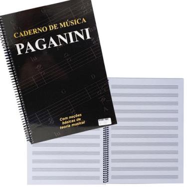 Imagem de Caderno De Música Paganini Grande