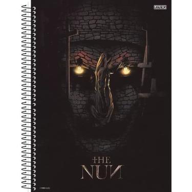 Imagem de Caderno Universitário Espiral Capa Dura 80 folhas - 1 matéria The Nun A Freira: FS