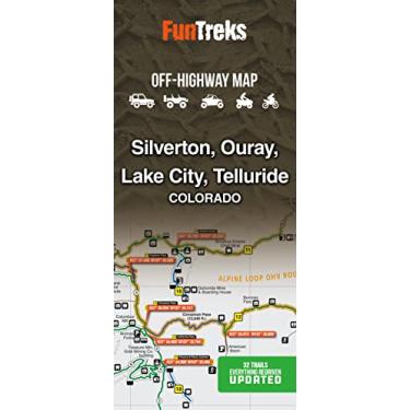 Imagem de Off-Highway Map for Silverton, Ouray, Lake City, Telluride Colorado