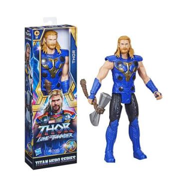 Imagem de Boneco Thor Marvel Vingadores Titan Hero Series Figura De 30 Cm Hasbro