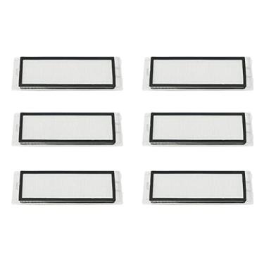 Imagem de WuYan 6 peças de filtro HEPA para aspirador de pó Xiaomi MI Robot Vacuum 2 Roborock E20 E25 S50 S51 T4 P5 T6 T7 T7 PRO
