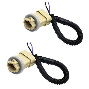 Imagem de Sousery Soquete de luzes de placa de licença chicote de fiação de substituição para 1999-2015 F250 F550 F350 F450 Super Duty Ranger Bronco Excursion Expedition Explorer F53