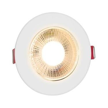 Imagem de Kit C/5 Spot Led 5w Direcionável Embutir Redondo Teto Sanca BF/BQ (Branco-Frio (Branco))