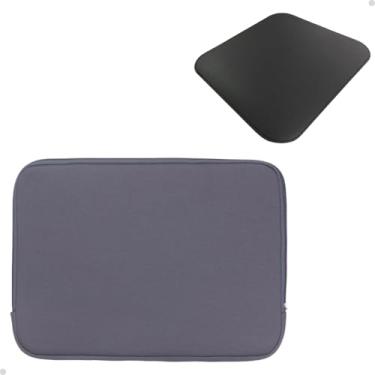 Imagem de Pasta Para Notebook Moderna Mousepad Slim (Cinza, 15.6")