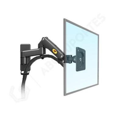 Imagem de Suporte Articulado de Parede com Pistão a Gás e Ajuste de Altura para 