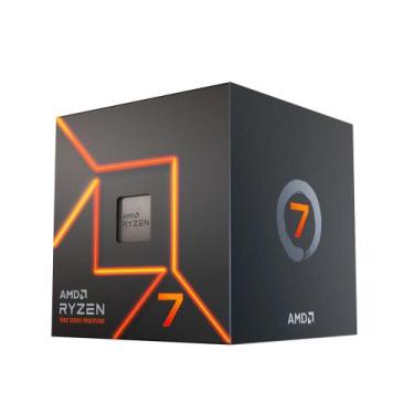 Imagem de Processador AMD Ryzen 7 7700 3.8GHz, 5.3GHz Turbo 8-Core 16-Threads 40
